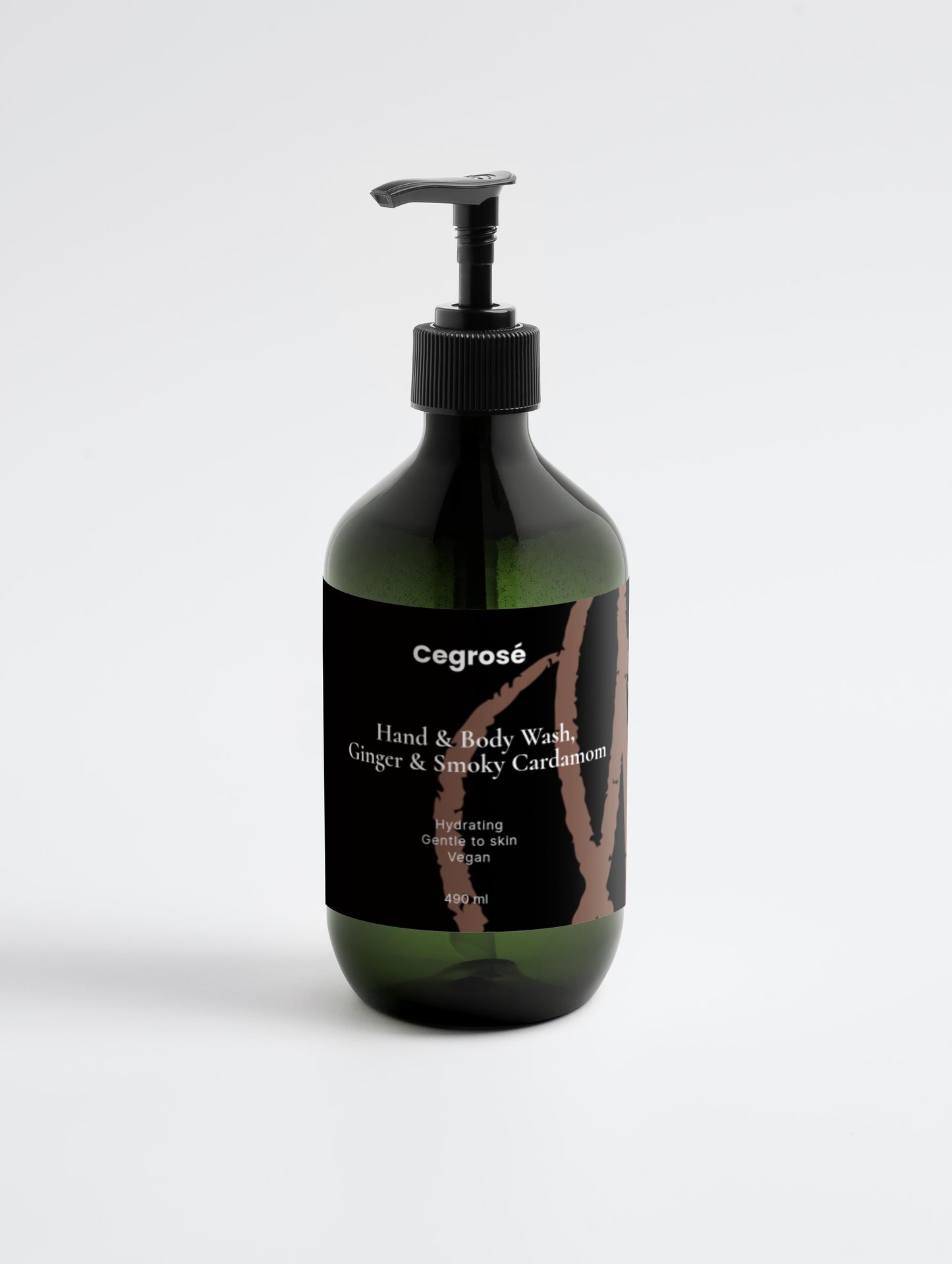 Hand- en lichaamswas Gember & Rokerige Kardemom 490ml