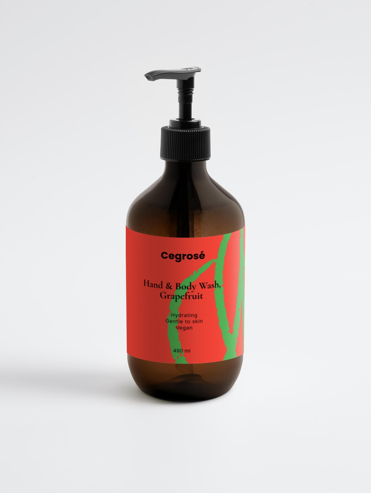 Hand- en lichaamswas, Grapefruit 490ml