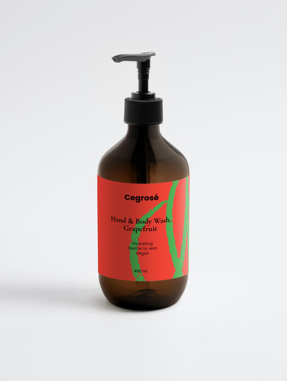 Gel douche et mains au pamplemousse 490 ml